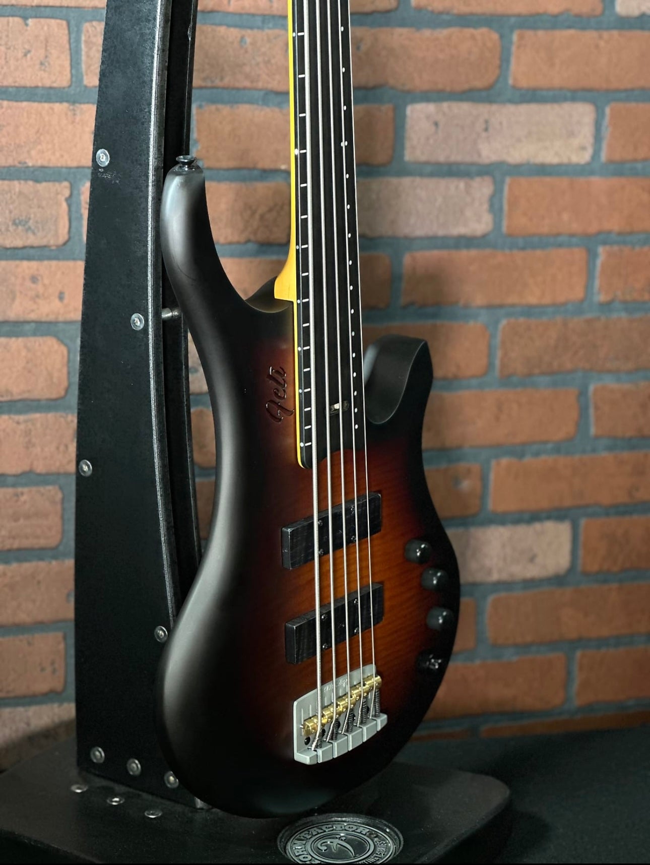 Woodcraft ELECTRIC GUITAR Fretless FeTi Fly JB 5 "Jazz Bass"