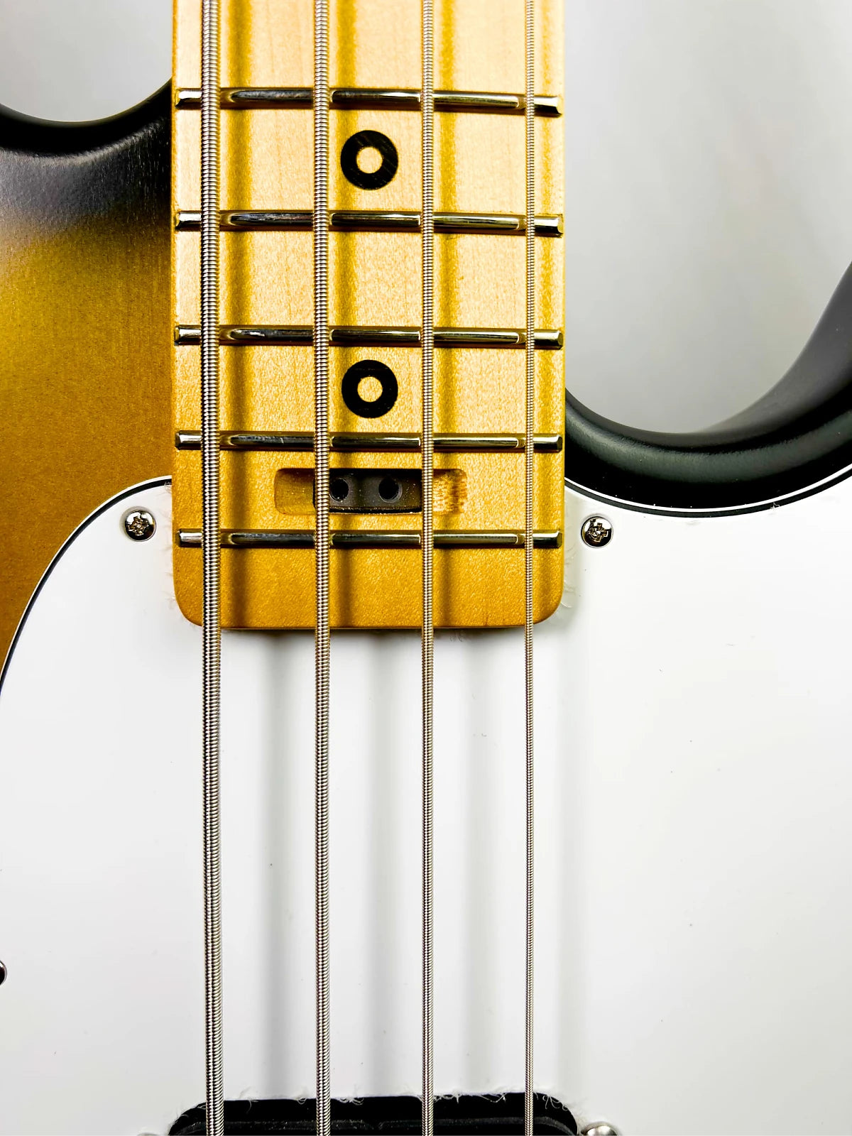 AmpMaster 4 Bass short scale 30" Dark Brown Burst