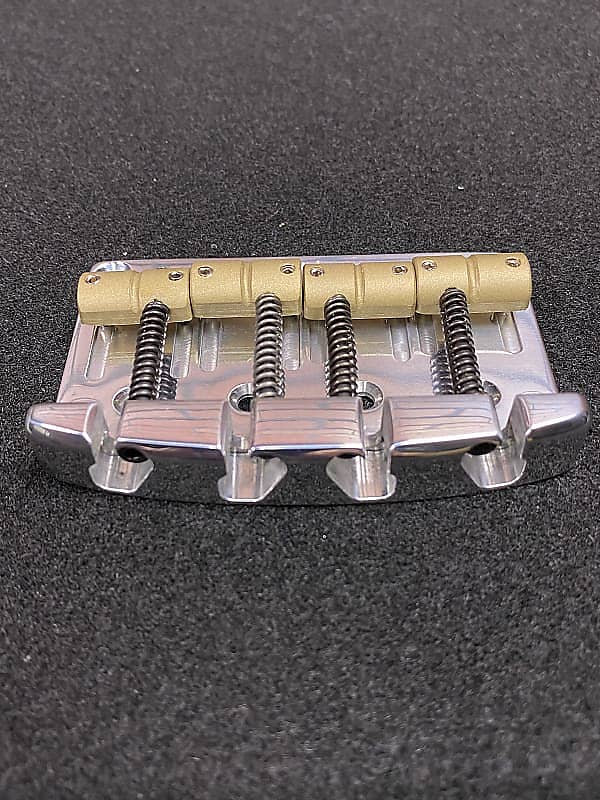 Sire Marcus Miller Direct replacement AlBridge In Duralumin For 4 String Bass S420Q (SIRE 4 POLISHED) QUICK RELEASE