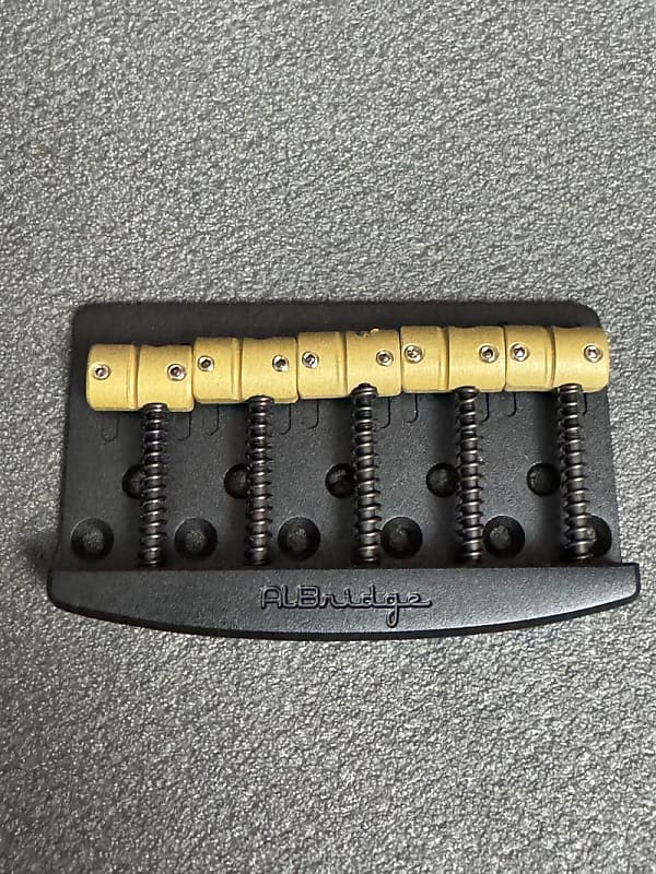 AlBridge Parts S518B Direct Replacement Bridge for 5-String SIRE Marcus Miller Basses 18mm String Spacing