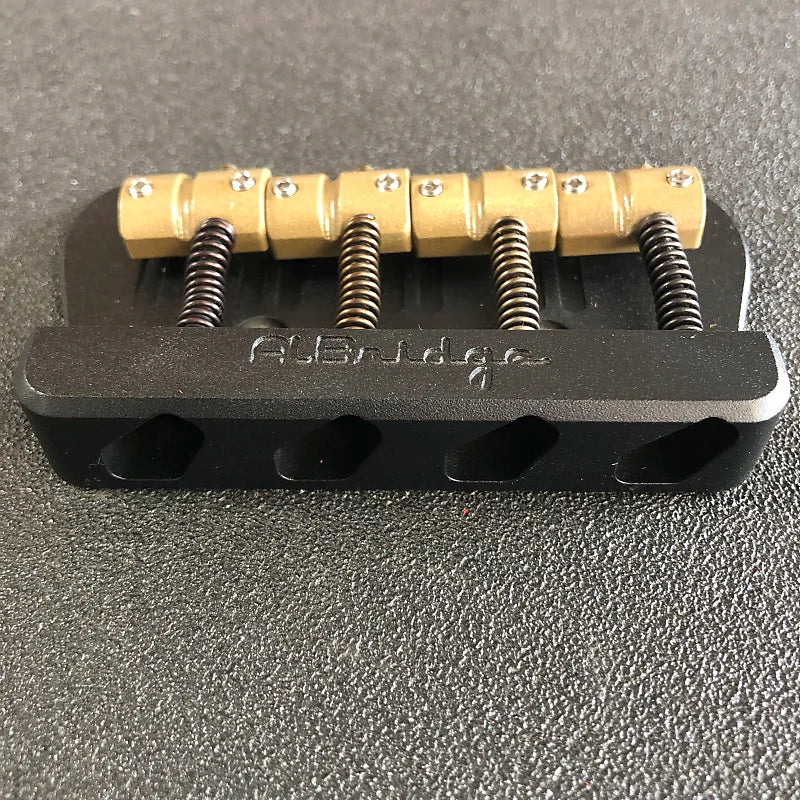 AlBridge Parts MMS18 Bridge for MusicMaster Squier, Bronco Short-Scale Direct Replacement 18mm String Spacing