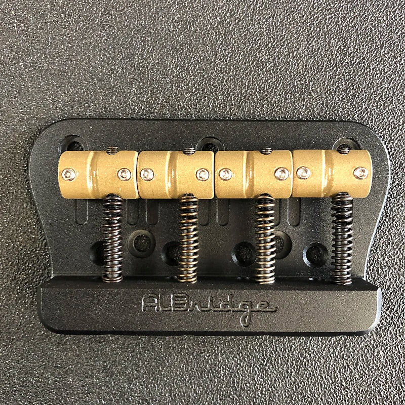 AlBridge Parts MMS18 Bridge for MusicMaster Squier, Bronco Short-Scale Direct Replacement 18mm String Spacing