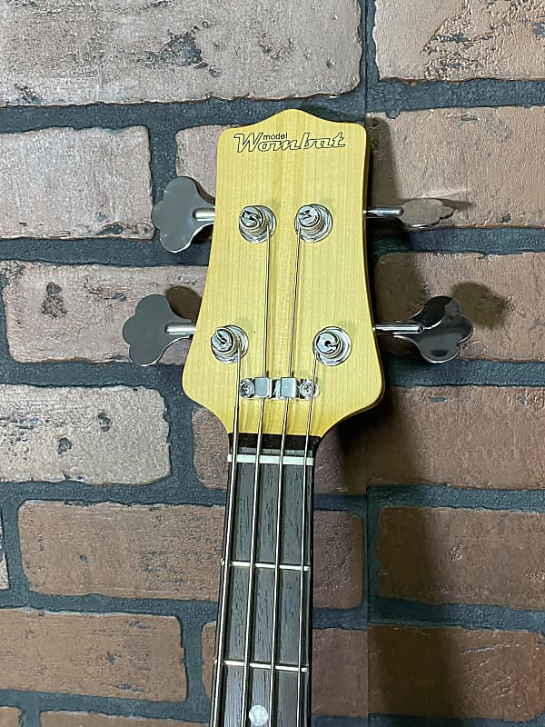 Short scale bass Wombat JB-4 Form Factor Audio 30" - Flame Maple