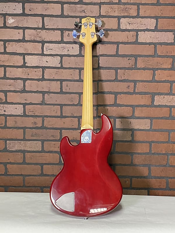 Short scale bass Wombat JB-4 Form Factor Audio 30" - Flame Maple