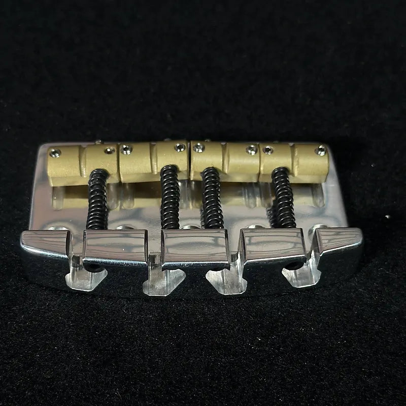 AlBridge Parts S420Q Direct Replacement Bridge for 4-String SIRE Marcus Miller Basses Quick Release 20mm String Spacing