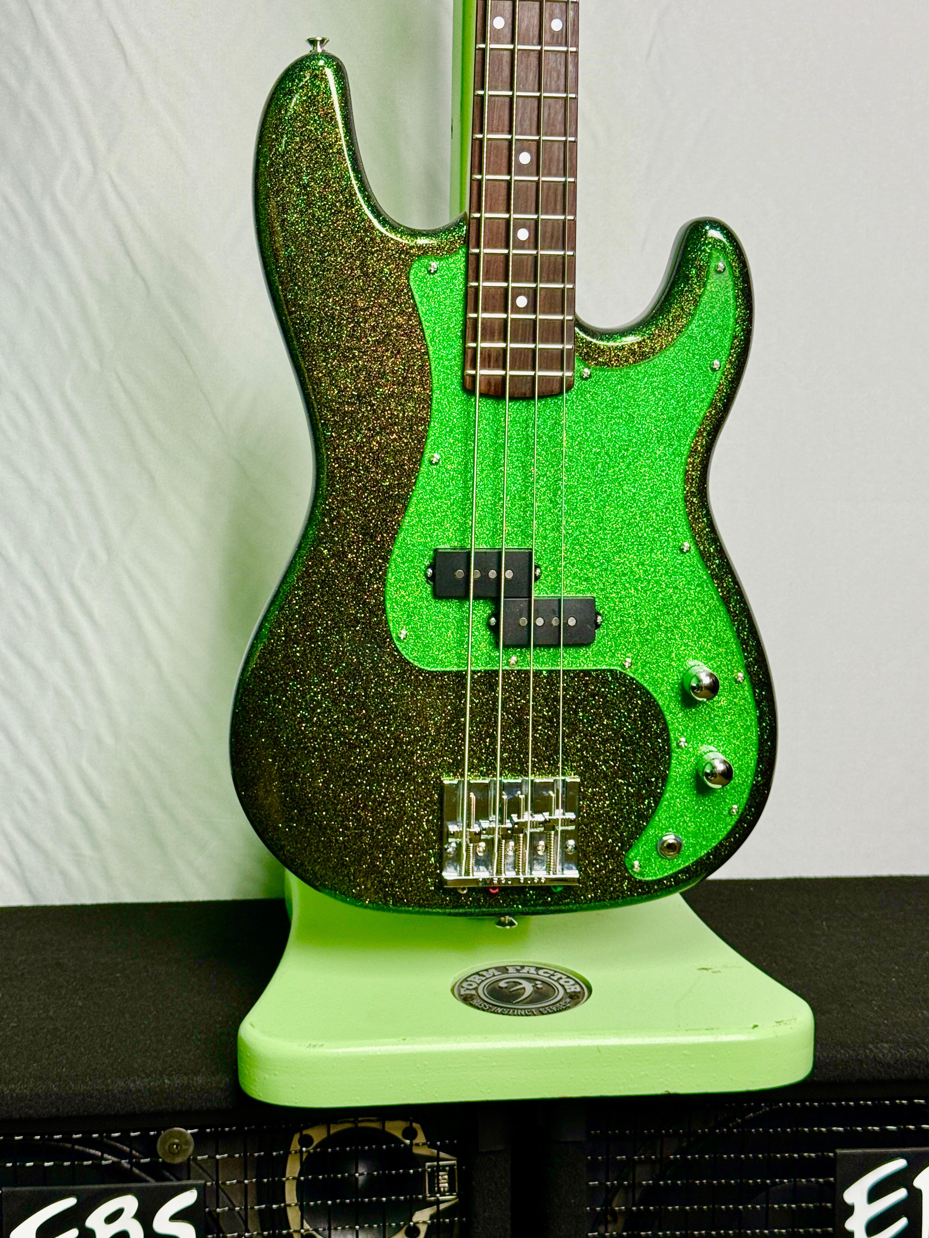 Woodcraft Custom Electric Guitars P bass with FREE Gig Bag
