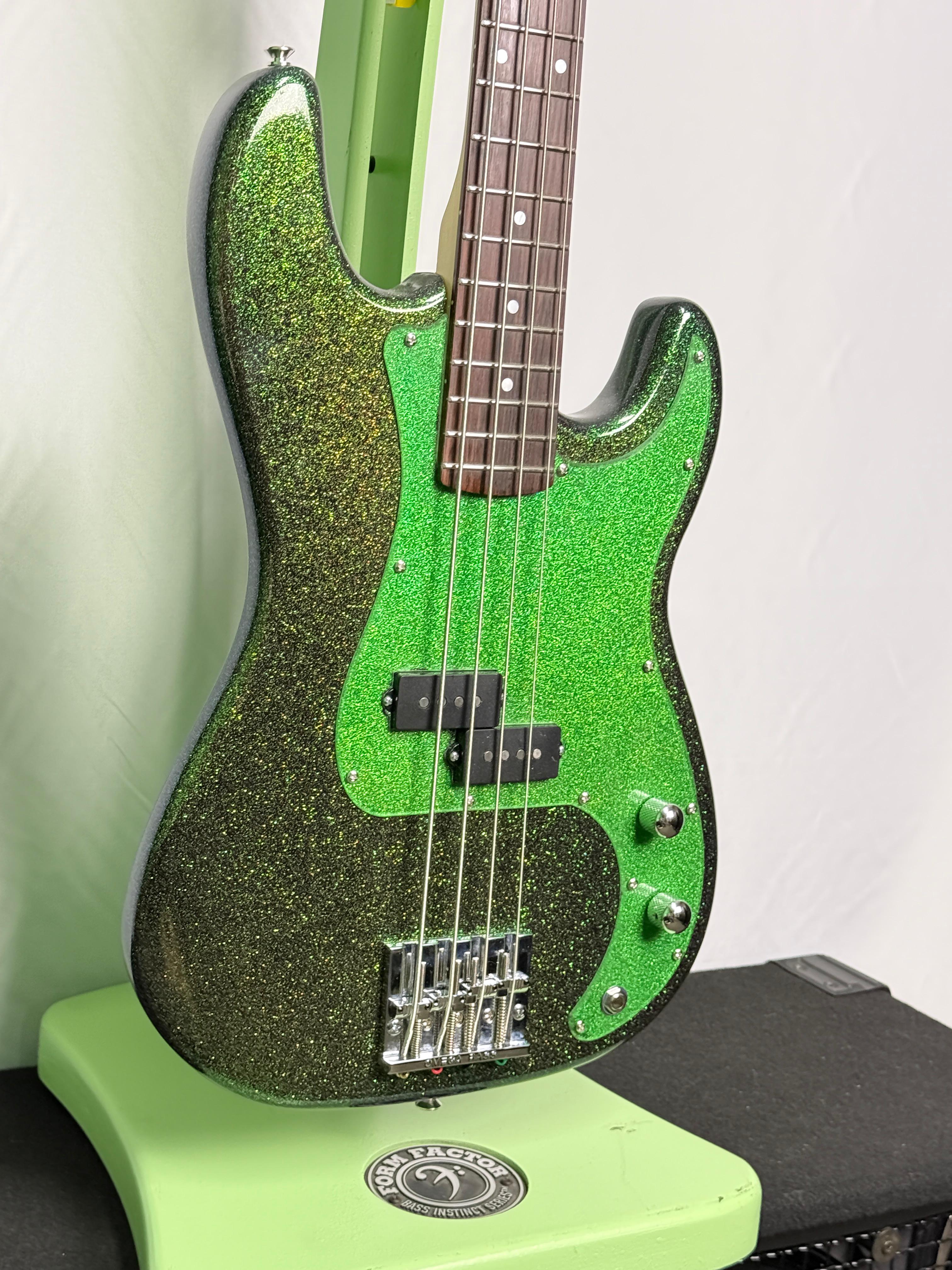 Woodcraft Custom Electric Guitars P bass with FREE Gig Bag