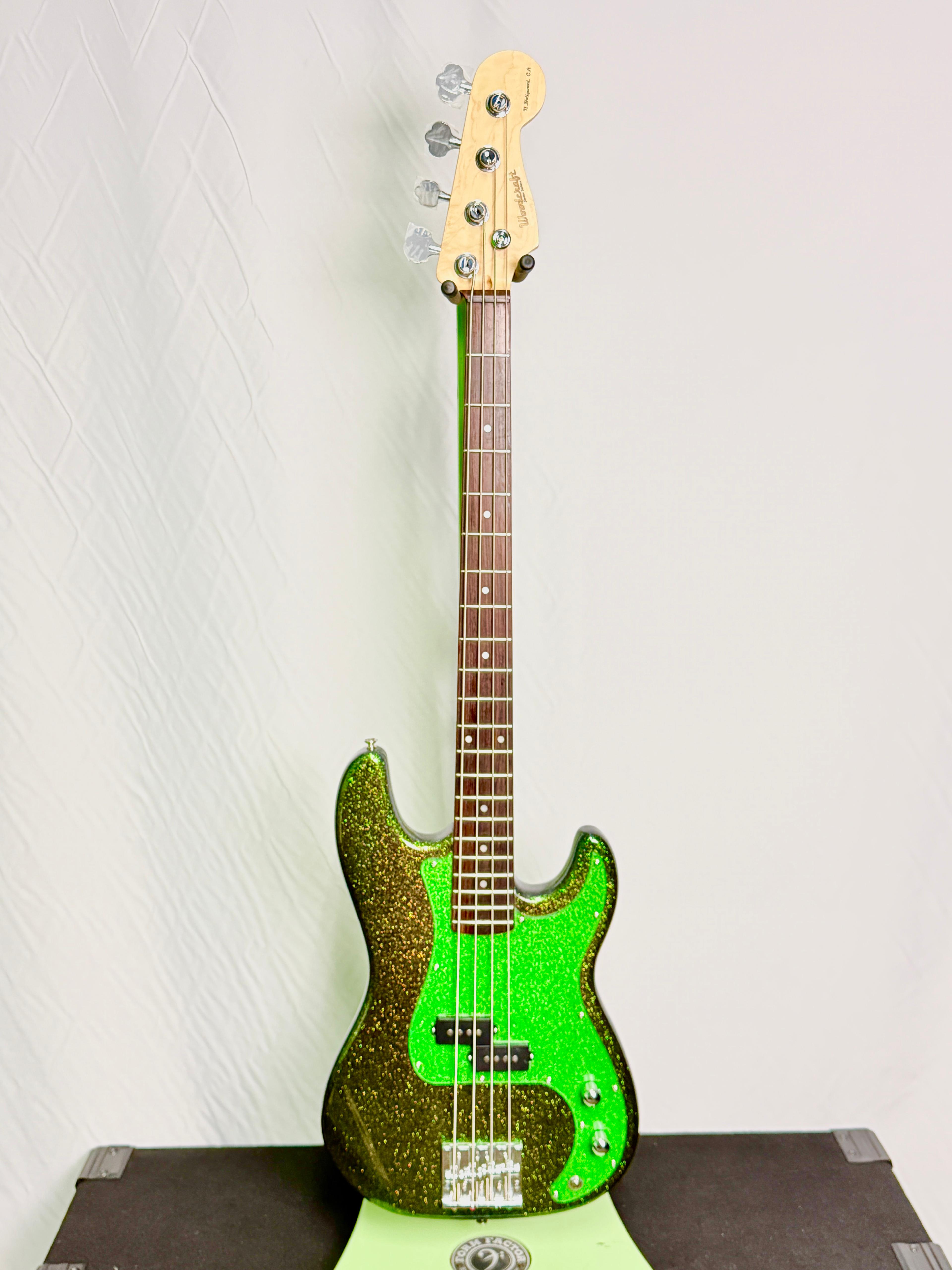 Woodcraft Custom Electric Guitars P bass with FREE Gig Bag