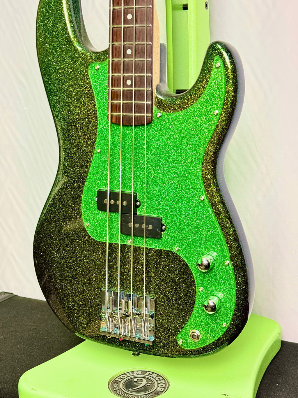 Woodcraft Custom Electric Guitars P bass with FREE Gig Bag