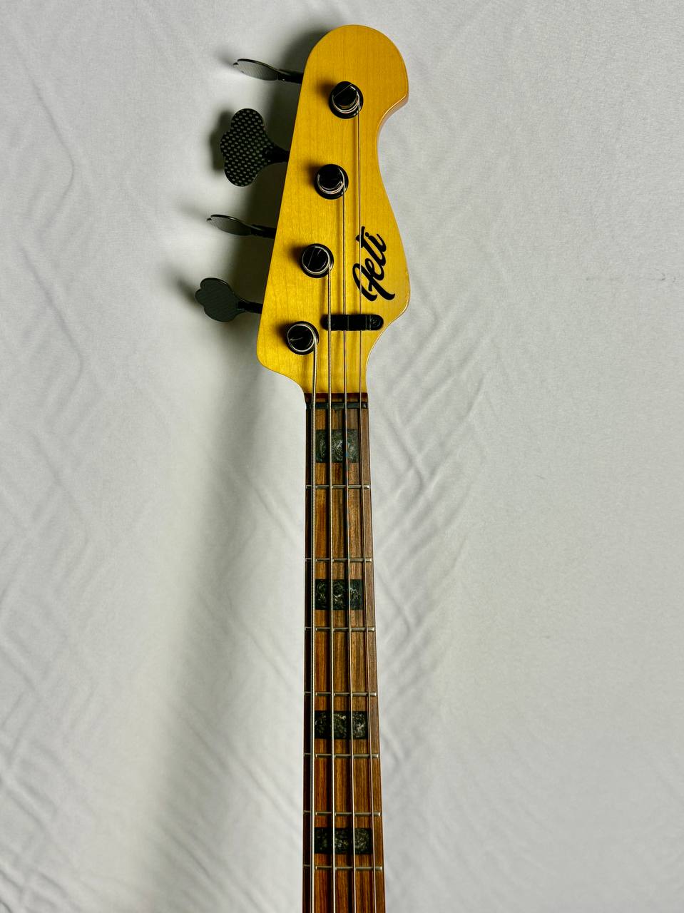 Woodcraft electric guitars Feti JB-4 - galaxy purple Custom