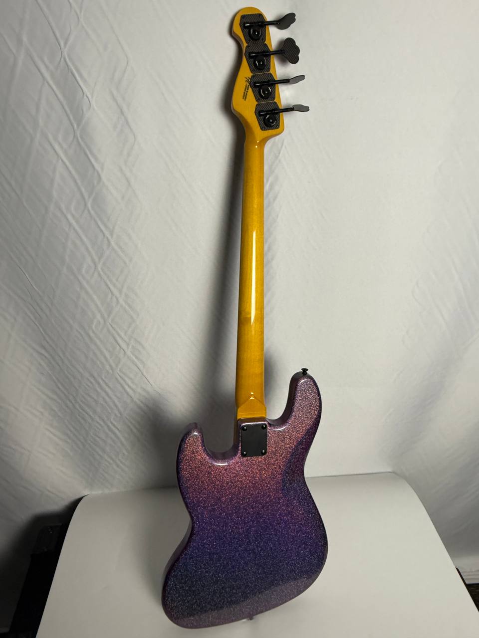 Woodcraft electric guitars Feti JB-4 - galaxy purple Custom
