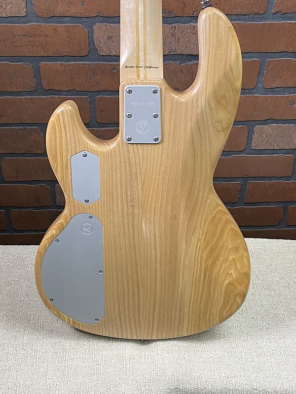 Form Factor Audio Wombat 4 Dark Red Burst 34" scale Flame maple Ratio tuners