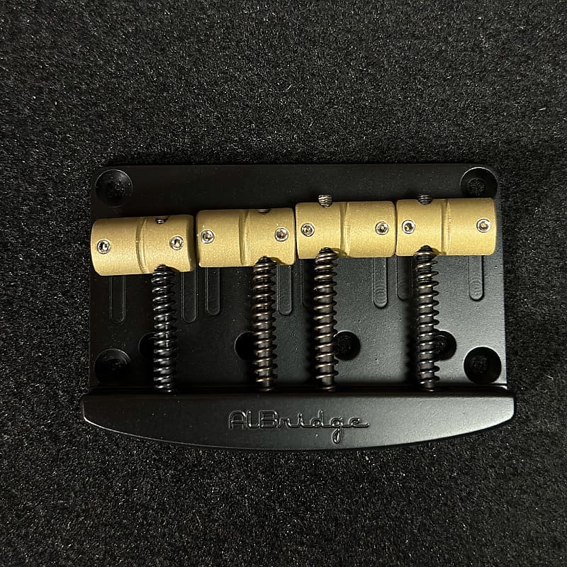 Sire Marcus Miller BLACK Direct replacement AlBridge In Duralumin For 4 String Bass S420QB QUICK RELEASE