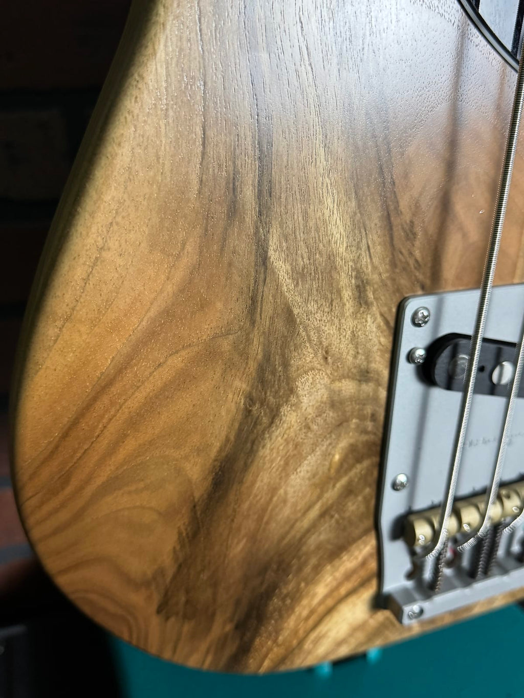 Woodcraft Custom T. Master Telecaster -Style Short Scale Bass