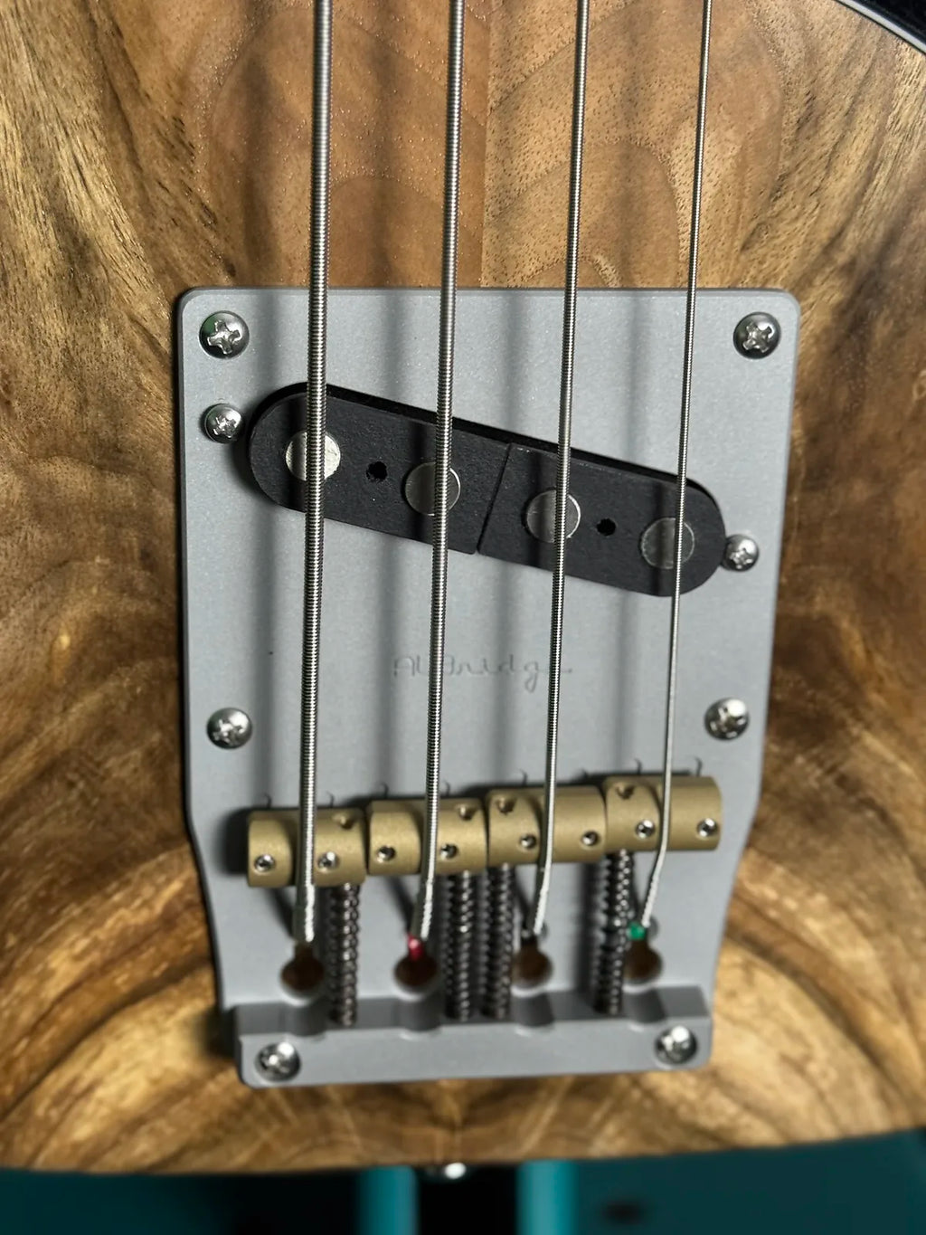 Woodcraft Custom T. Master Telecaster -Style Short Scale Bass