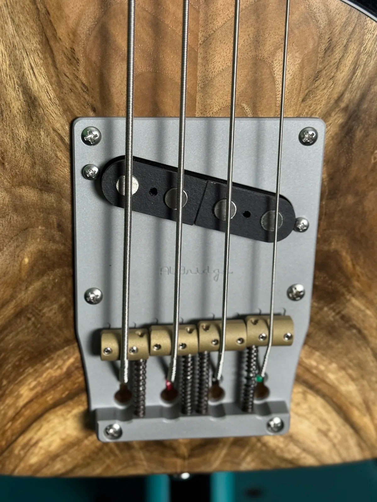 Woodcraft Custom T. Master Telecaster -Style Short Scale Bass